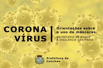 Coronavírus: Orientações sobre o uso de máscaras