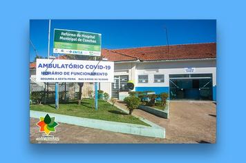 Inauguração: Ambulatório Covid-19