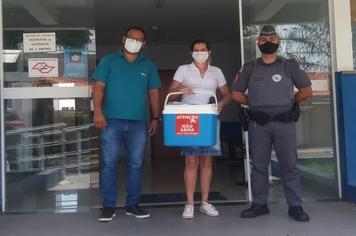 Conchas recebe 140 doses da Covishield