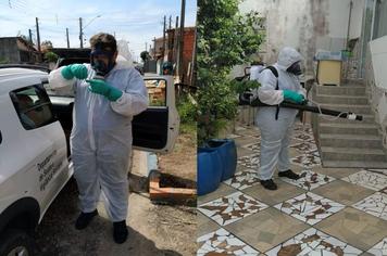 Nebulização contra o mosquito Aedes Aegypti
