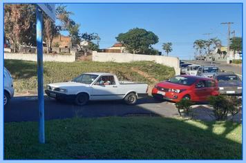 Drive-thru: vacinação contra covid-19