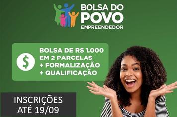 Bolsa do povo - Empreendedor