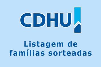 LISTAGEM - SORTEIO CDHU
