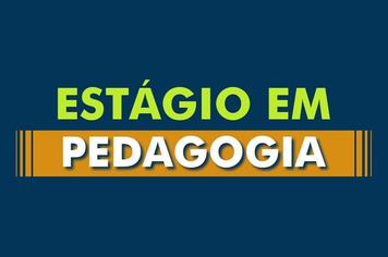 Estágio em Pedagogia