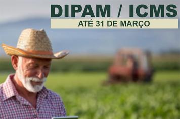 DIPAM / ICMS até 31 de março