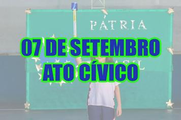 Ato Cívico - Escola Maria Antonia