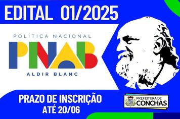 EDITAL DE CHAMAMENTO PÚBLICO Nº 01/2025 - ALDIR BLANC