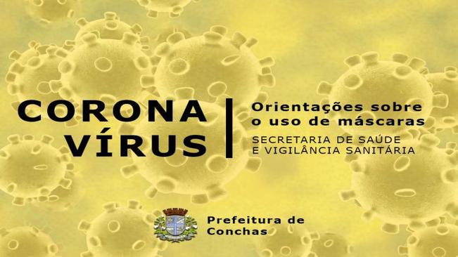 Coronavírus: Orientações sobre o uso de máscaras