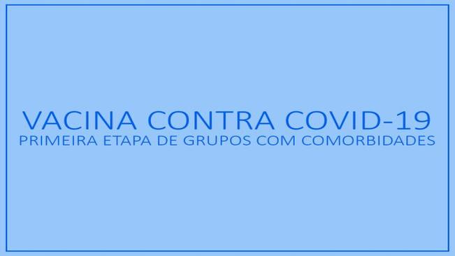 Vacinação em grupos com comorbidades