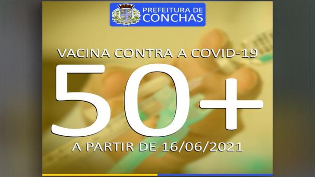 Vacina contra Covid-19 para pessoas acima de 50 anos