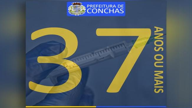 Vacina contra a Covid-19 em pessoas acima de 37 anos