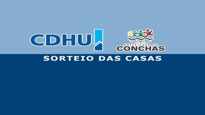 SORTEIO DAS CASAS