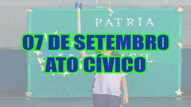 Ato Cívico - Escola Maria Antonia
