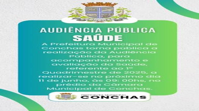 Audiência Pública Saúde
