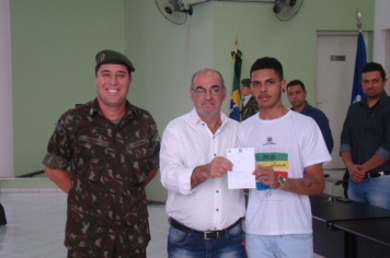 Foto - JURAMENTO À BANDEIRA NACIONAL