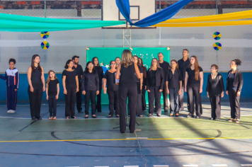 Foto - Ato Cívico - Escola Maria Antonia