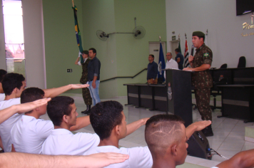 Foto - JURAMENTO À BANDEIRA NACIONAL