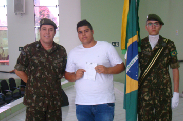 Foto - JURAMENTO À BANDEIRA NACIONAL