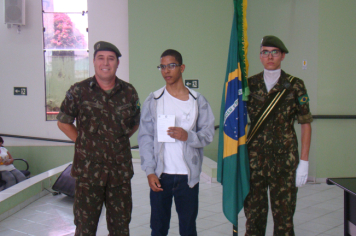 Foto - JURAMENTO À BANDEIRA NACIONAL