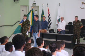 Foto - JURAMENTO À BANDEIRA NACIONAL