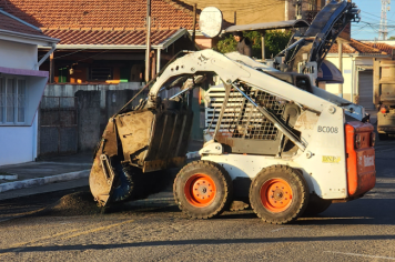 Foto - Operação tapa-buracos