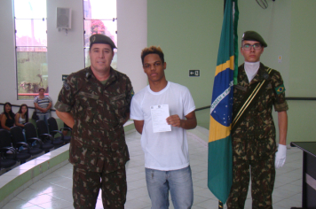 Foto - JURAMENTO À BANDEIRA NACIONAL