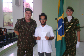 Foto - JURAMENTO À BANDEIRA NACIONAL