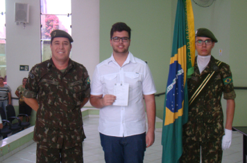 Foto - JURAMENTO À BANDEIRA NACIONAL