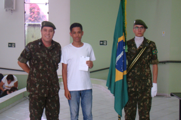 Foto - JURAMENTO À BANDEIRA NACIONAL
