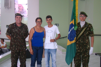 Foto - JURAMENTO À BANDEIRA NACIONAL