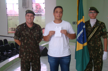 Foto - JURAMENTO À BANDEIRA NACIONAL