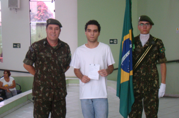 Foto - JURAMENTO À BANDEIRA NACIONAL