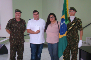 Foto - JURAMENTO À BANDEIRA NACIONAL