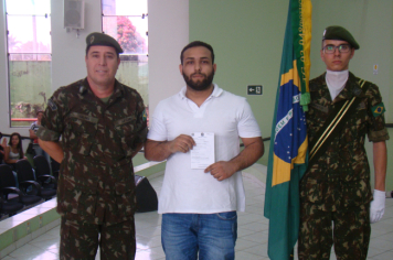 Foto - JURAMENTO À BANDEIRA NACIONAL