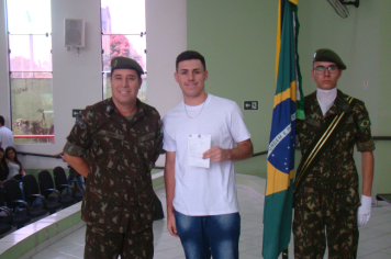 Foto - JURAMENTO À BANDEIRA NACIONAL