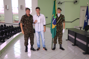 Foto - JURAMENTO À BANDEIRA NACIONAL
