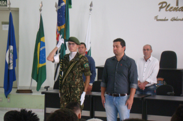 Foto - JURAMENTO À BANDEIRA NACIONAL