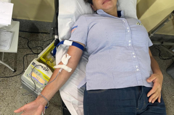 Foto - Campanha de Coleta de Sangue