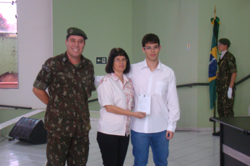 Foto - JURAMENTO À BANDEIRA NACIONAL