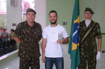 Foto - JURAMENTO À BANDEIRA NACIONAL