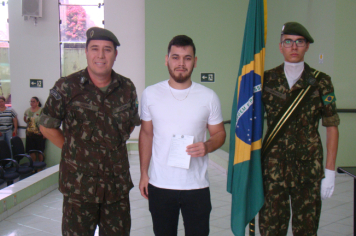 Foto - JURAMENTO À BANDEIRA NACIONAL