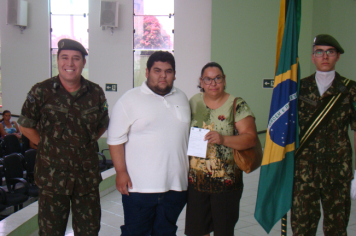 Foto - JURAMENTO À BANDEIRA NACIONAL
