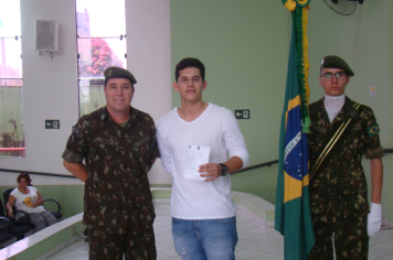 Foto - JURAMENTO À BANDEIRA NACIONAL