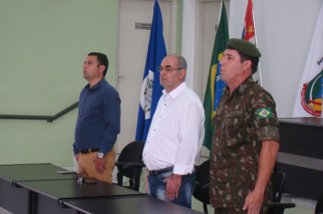 Foto - JURAMENTO À BANDEIRA NACIONAL