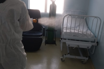 Foto - Desinfecção de Espaços Públicos