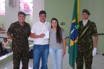 Foto - JURAMENTO À BANDEIRA NACIONAL