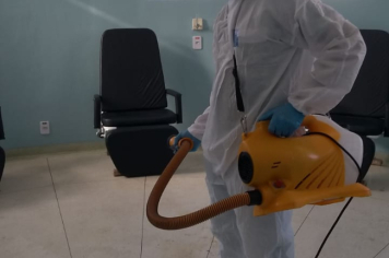 Foto - Desinfecção de Espaços Públicos