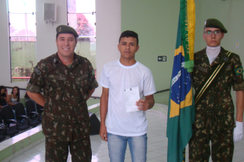 Foto - JURAMENTO À BANDEIRA NACIONAL