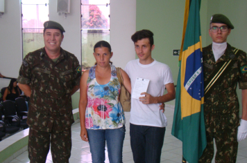 Foto - JURAMENTO À BANDEIRA NACIONAL