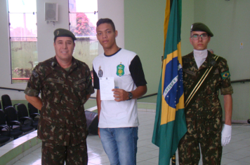 Foto - JURAMENTO À BANDEIRA NACIONAL